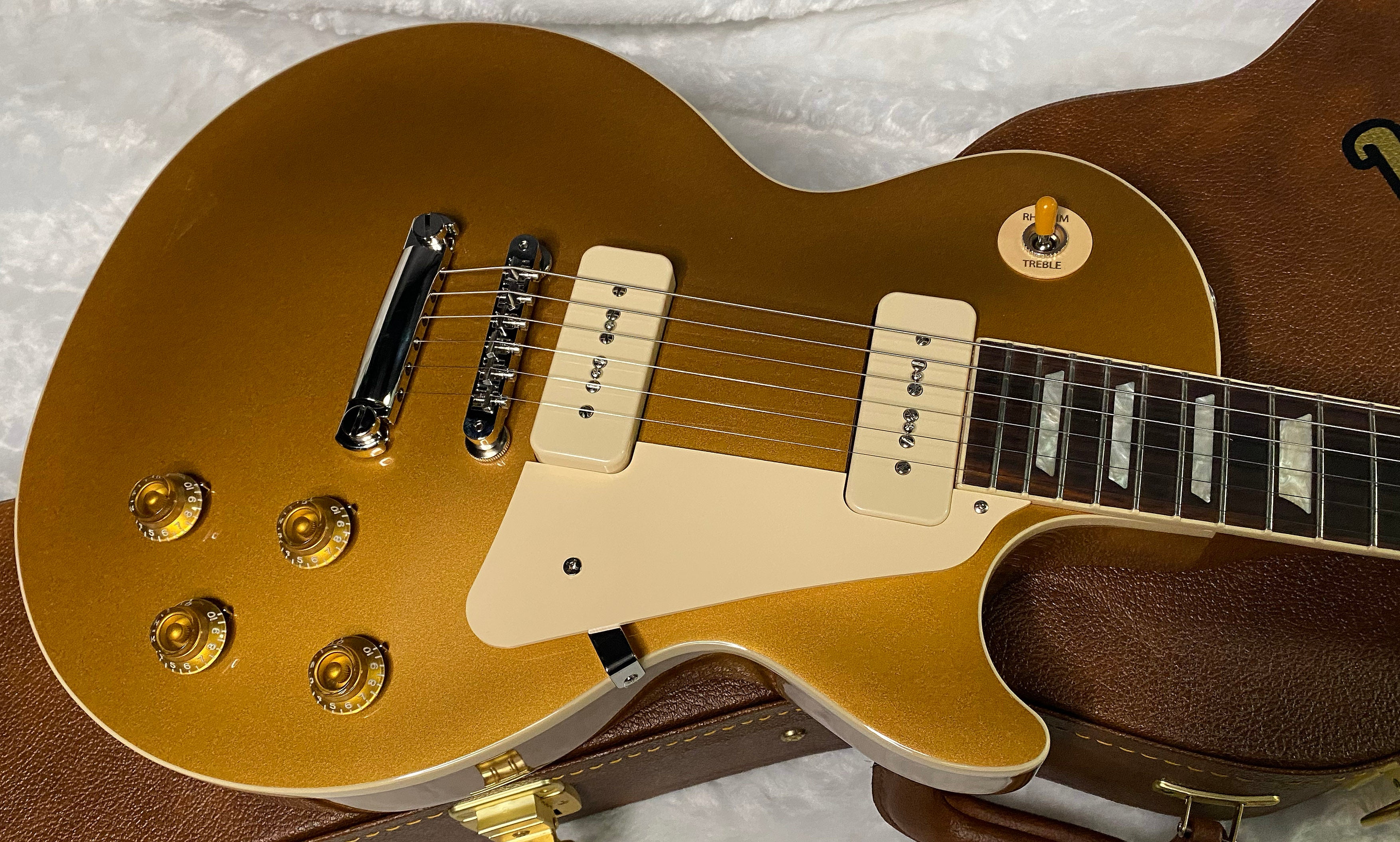 NEW! Gibson Les Paul Standard '50s P-90 - Gold Top - Authorized Dealer - 9.2 lbs - G06341