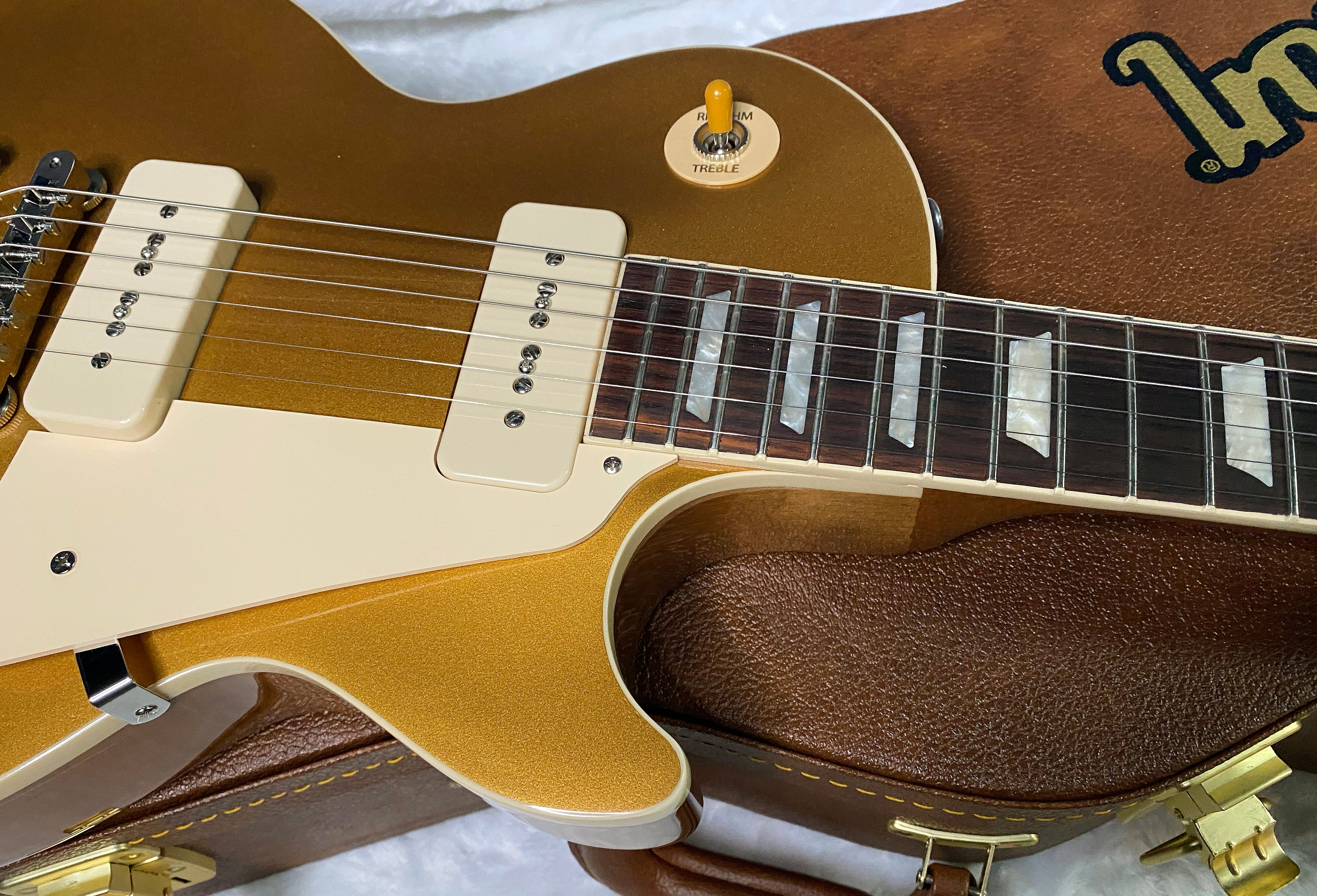 NEW! Gibson Les Paul Standard '50s P-90 - Gold Top - Authorized Dealer - 9.2 lbs - G06341