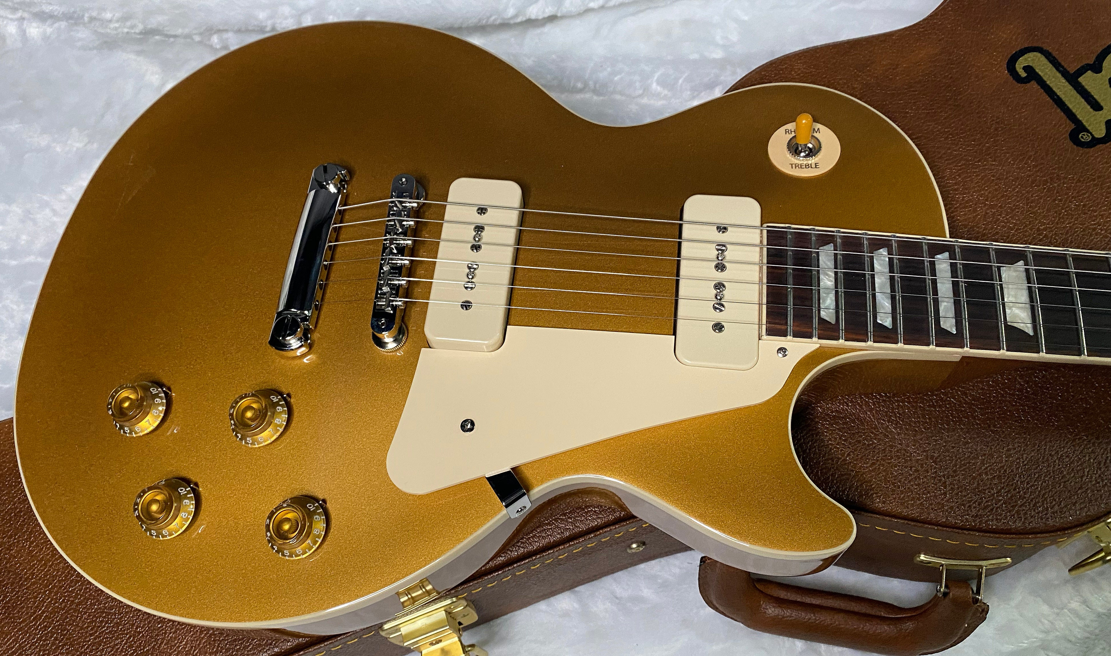 NEW! Gibson Les Paul Standard '50s P-90 - Gold Top - Authorized Dealer - 9.2 lbs - G06341