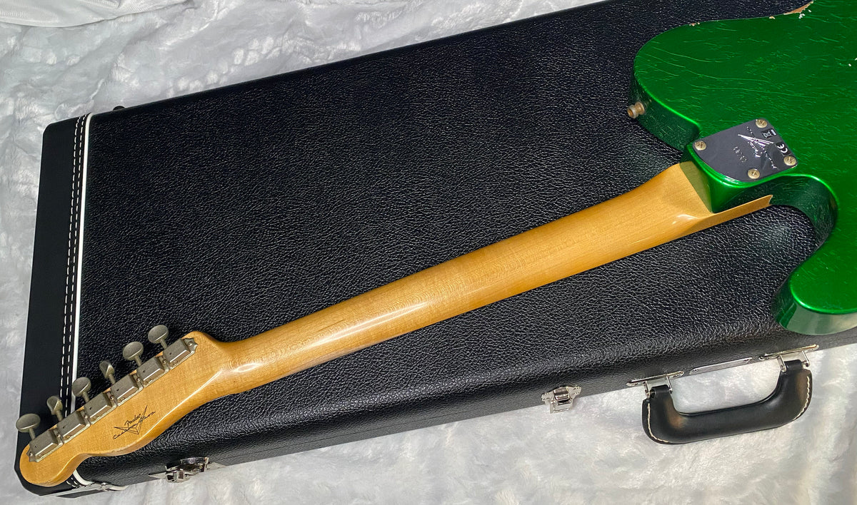 NEW! Fender Custom Shop SR25 Telecaster Pro Relic - Candy Apple Green - Handwound Twisted Tele Pick-Ups - Authorized Dealer - 7.5lbs - G07749