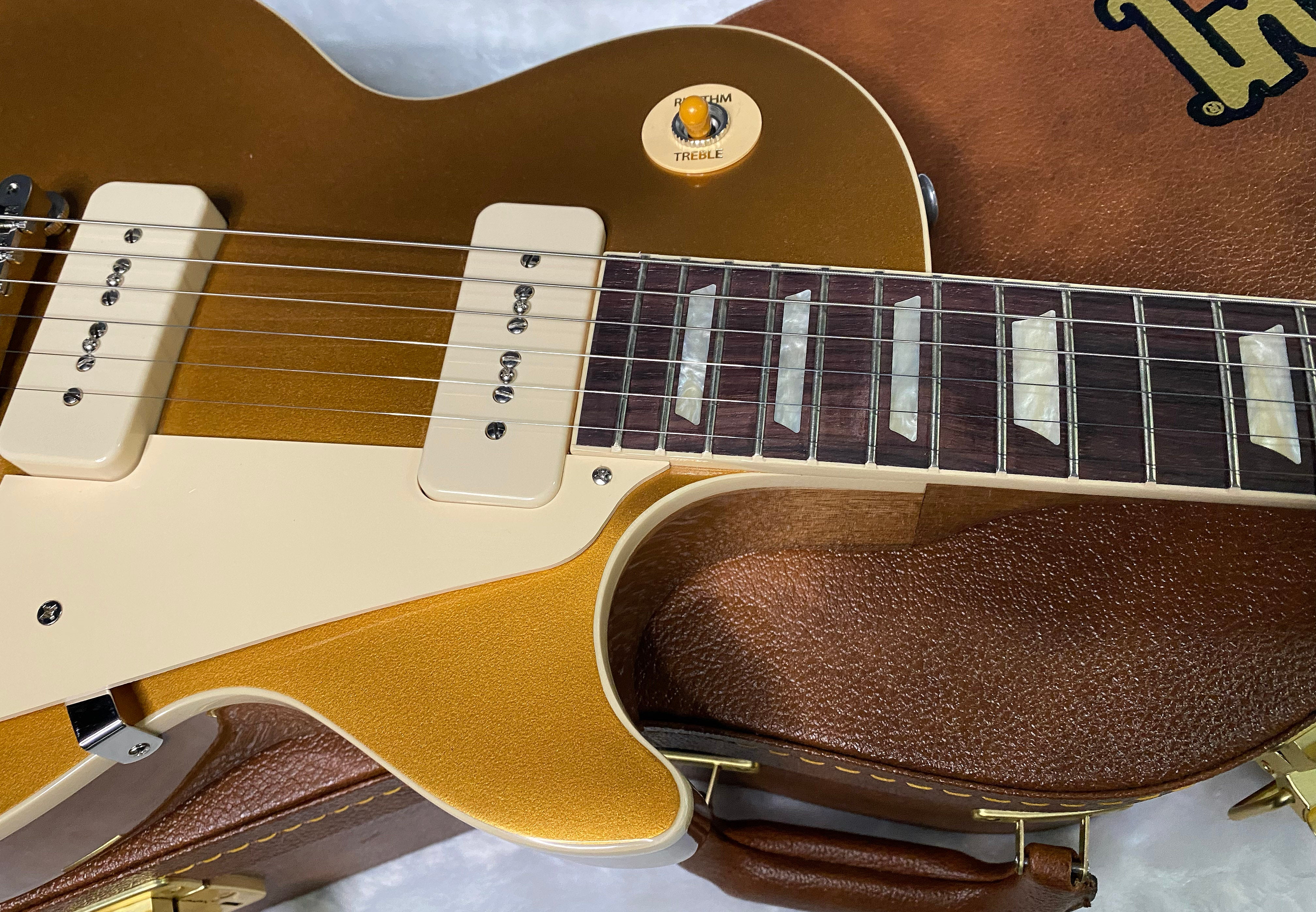 NEW! Gibson Les Paul Standard '50s P-90 - Gold Top - Authorized Dealer - 10 lbs - G06344