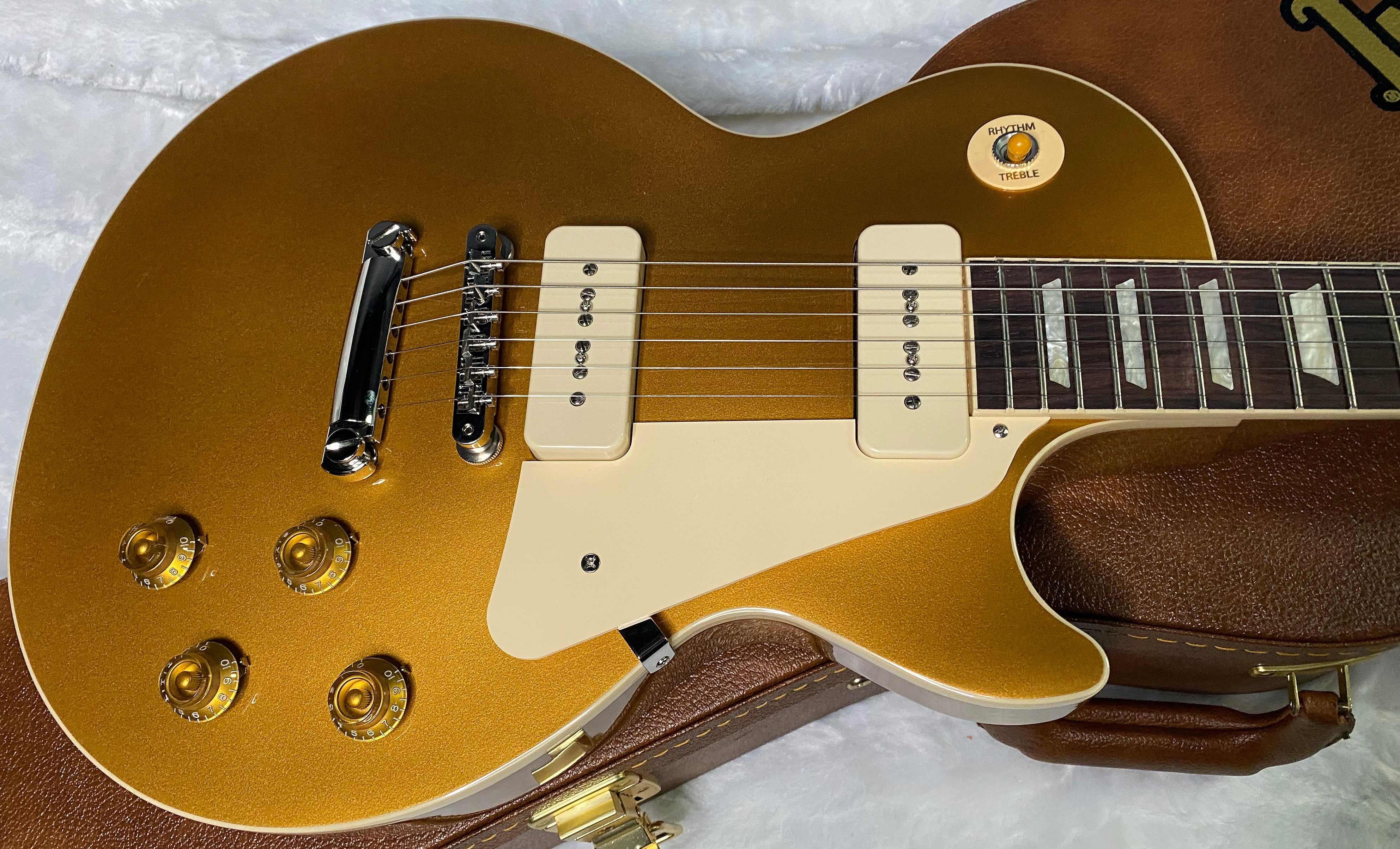 NEW! Gibson Les Paul Standard '50s P-90 - Gold Top - Authorized Dealer - 10 lbs - G06344