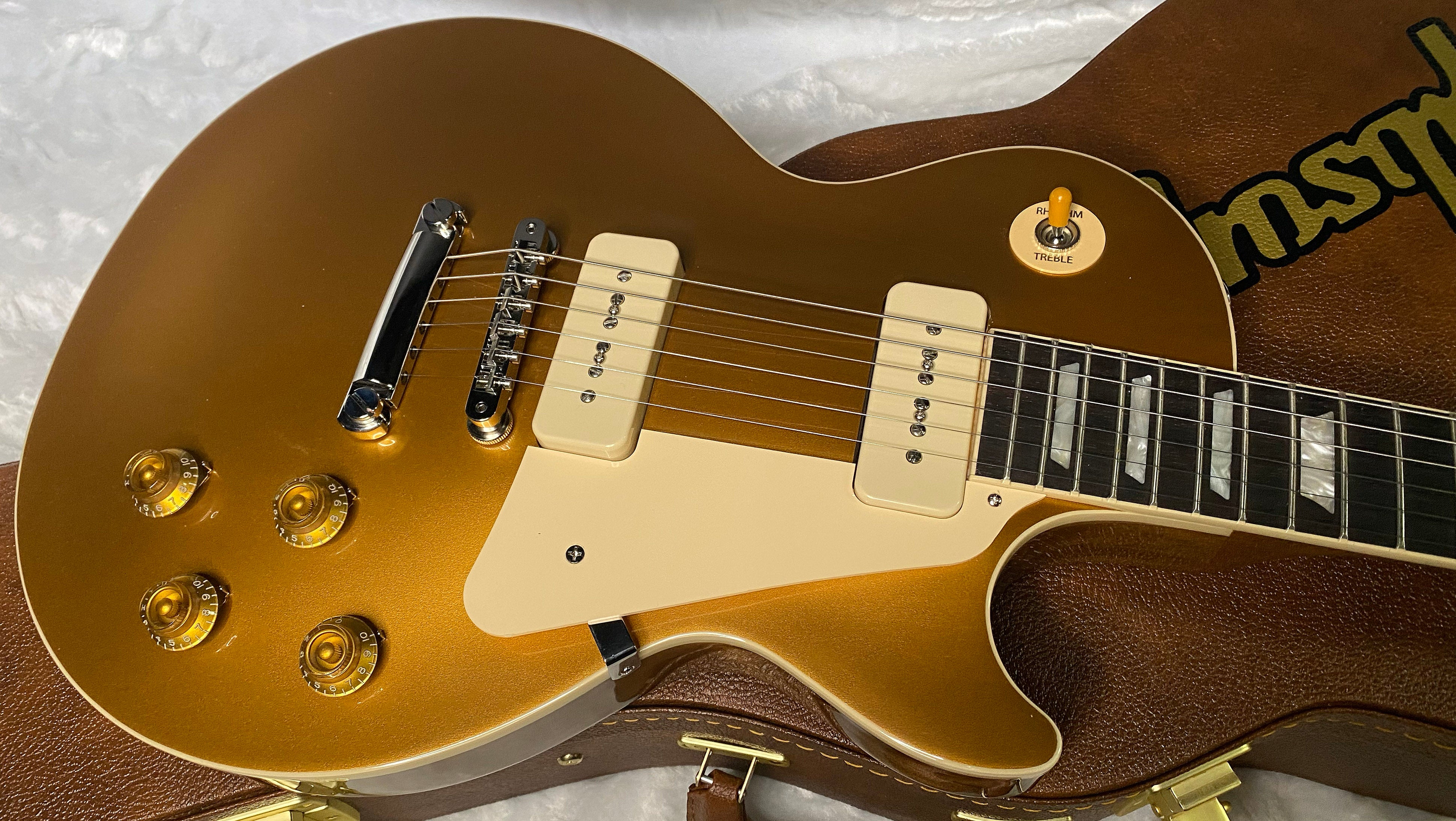 NEW! Gibson Les Paul Standard '50s P-90 - Gold Top - Authorized Dealer - 9.2 lbs - G07057