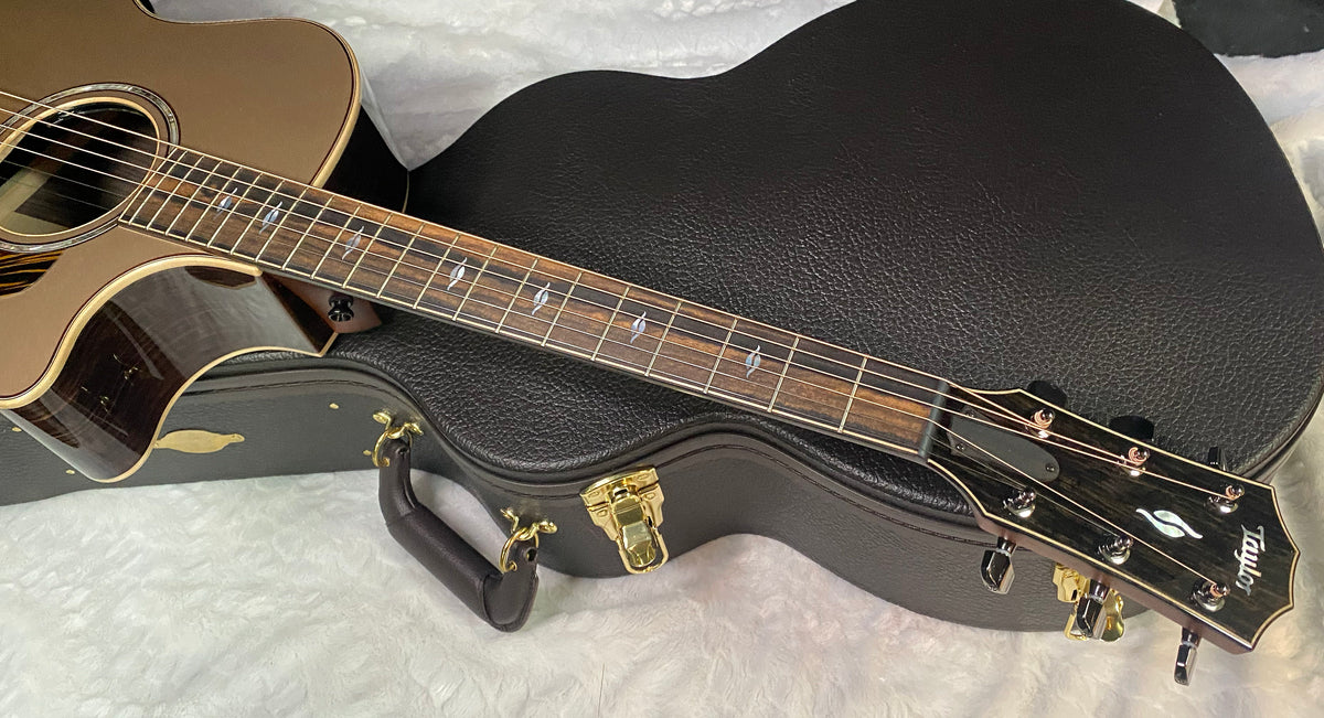 NEW! Taylor Next Generation 814ce Special Edition Acoustic-electric Guitar - Casablanca Beige Metallic - 4.6lbs - Authorized Dealer - G07756