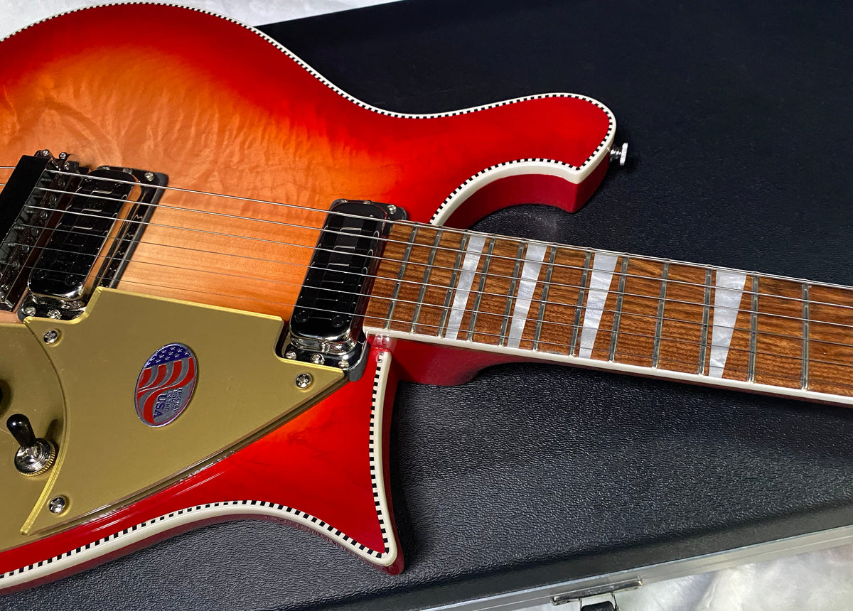 NEW ! Rickenbacker 660 Electric Guitar - Fire Glo - 7.4 lbs - Authorized Dealer - In-Stock! G07757