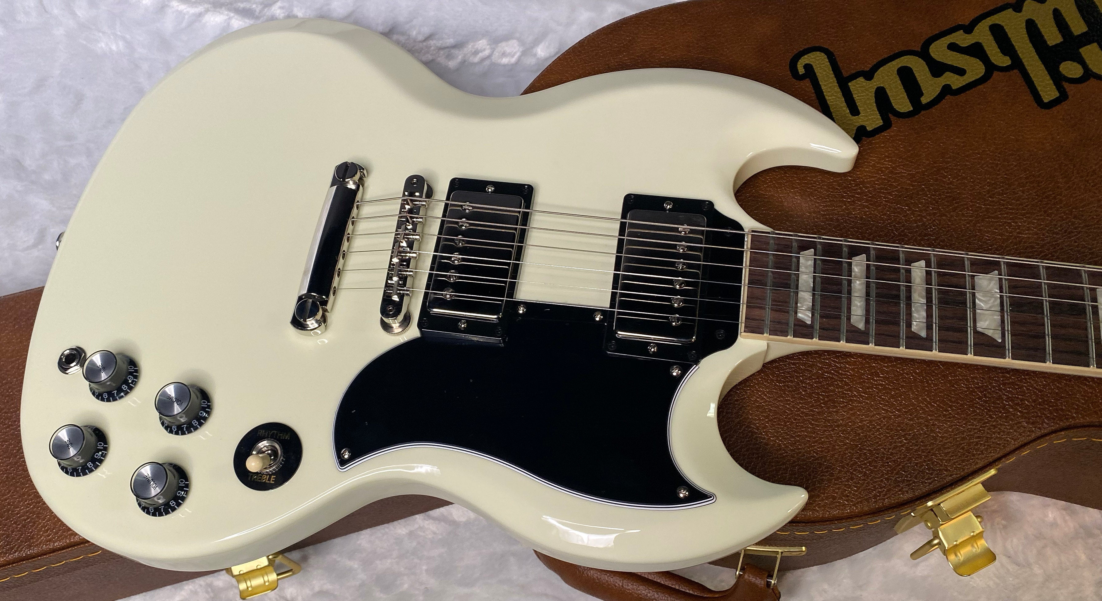 NEW ! Gibson SG Standard '61 Stop Bar - Classic White - Only 6.25 lbs - Authorized Dealer - G07049