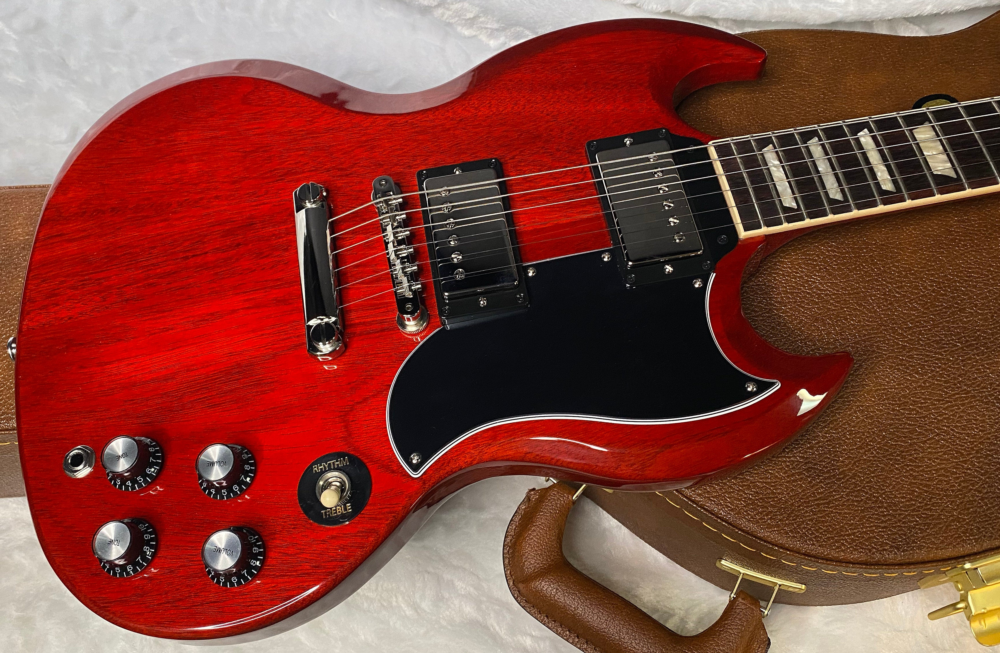 NEW ! Gibson SG Standard '61 Stop Bar - Vintage Cherry - Only 6.5 lbs - Authorized Dealer - G07051