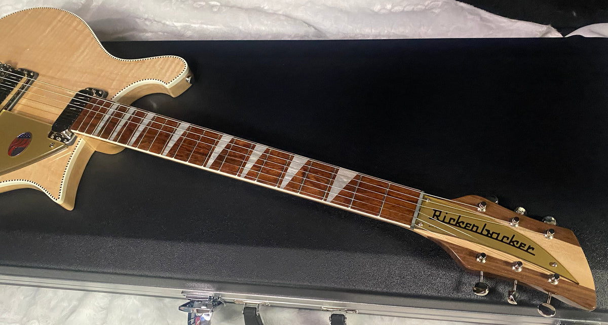 NEW ! Rickenbacker 660 Electric Guitar - Maple Glo - 6.9 lbs - Authorized Dealer - In-Stock! G07760