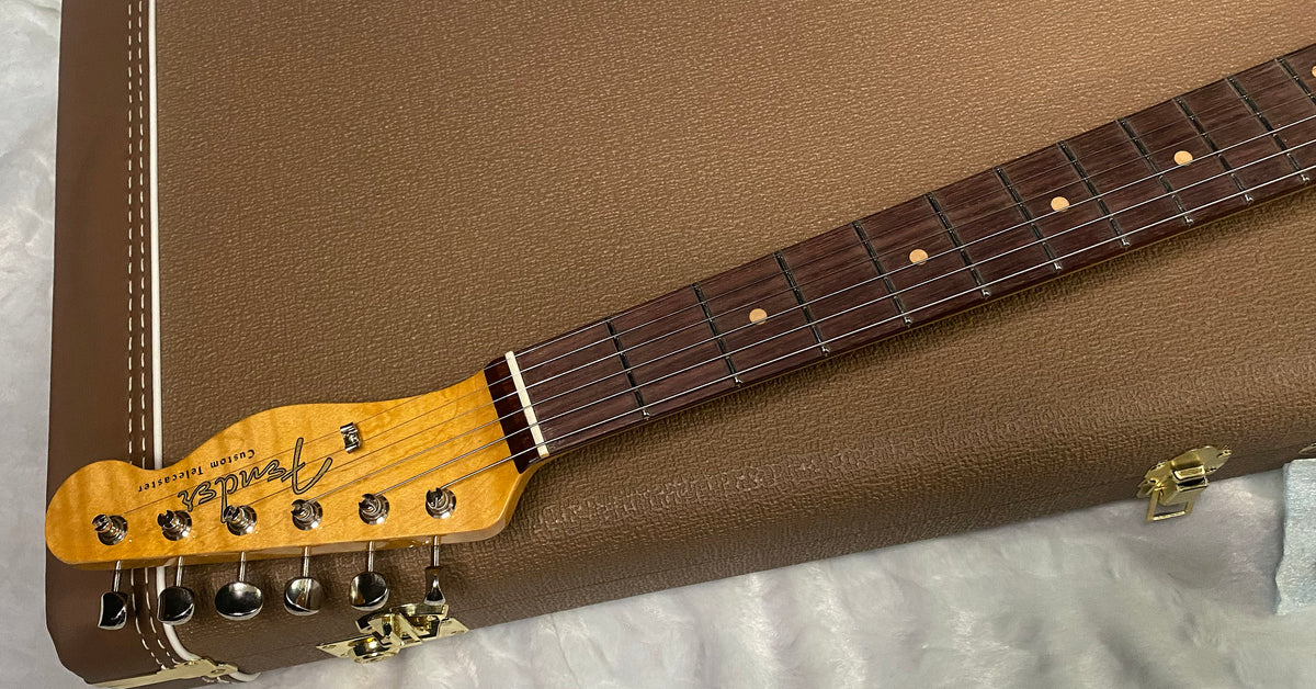 NEW! Fender Custom Shop Flamethrower Telecaster Custom - NOS - Modern Specs - Texas Special Pick-Ups - AAAA Flamed Neck - Red Sparkle - Authorized Dealer - 7.8 lbs - G07762