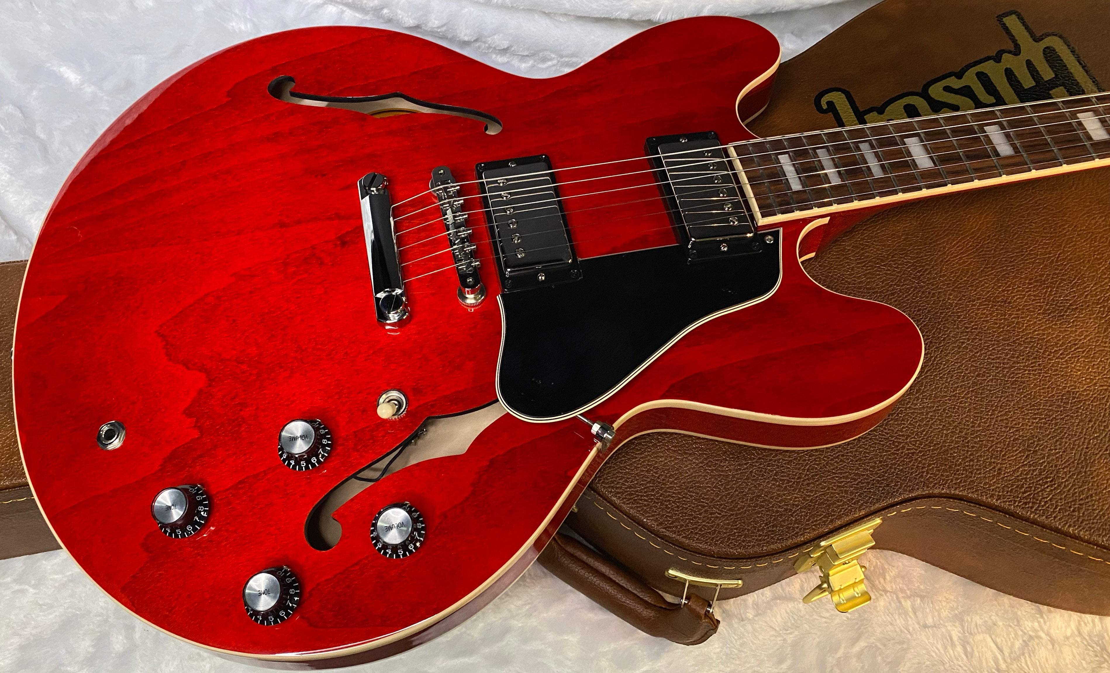 NEW ! Gibson ES-335 60s Semi-Hollowbody Electric Guitar - Sixties Cherry - Authorized Dealer - 8.7 lbs - G07037