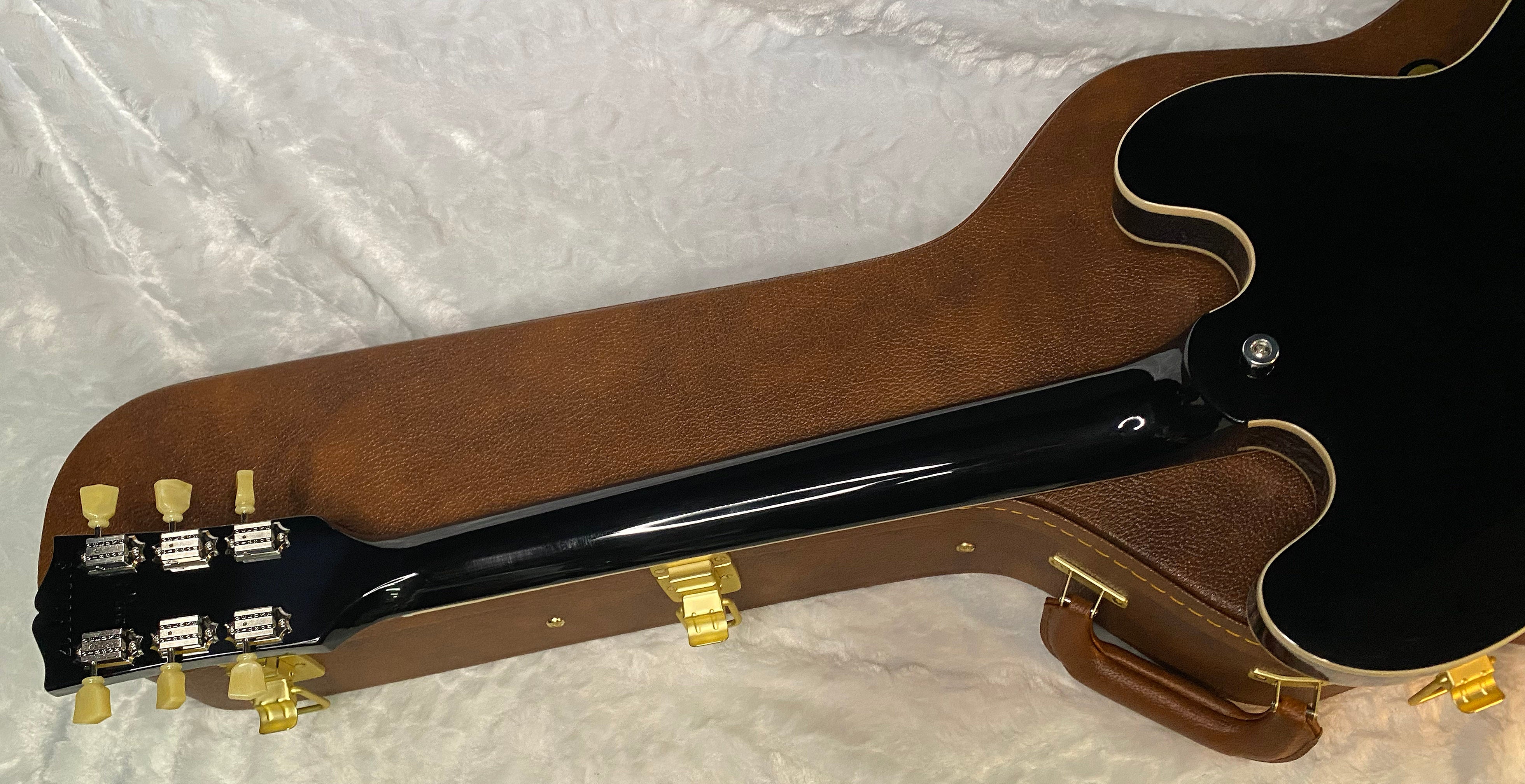 NEW ! Gibson ES-335 50s Semi-Hollowbody Electric Guitar - Ebony - Authorized Dealer - 7.7 lbs - G07038
