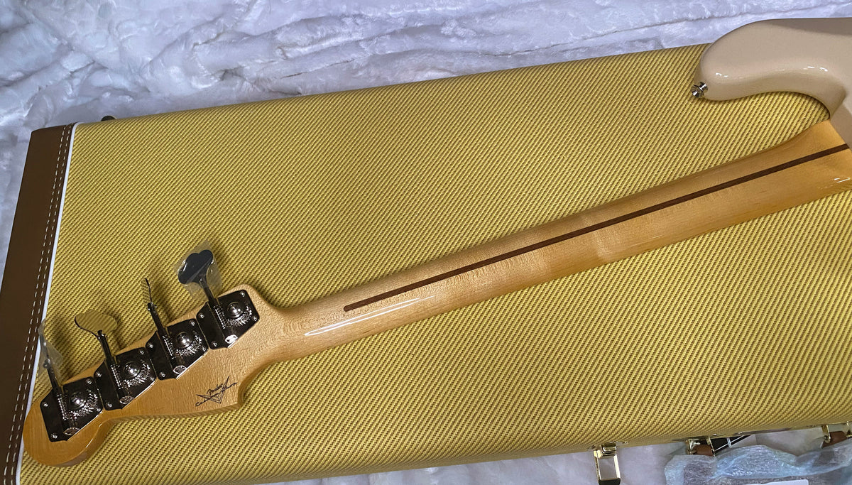 NEW! Fender Custom Shop 1958 Precision Bass NOS Finish - Desert Sand - Authorized Dealer - 8.7lbs - G07770
