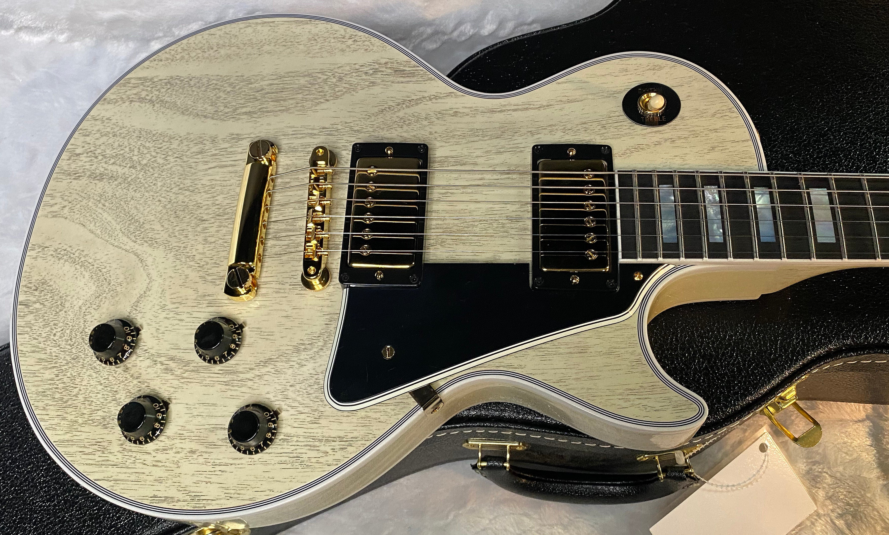 NEW! Gibson Les Paul Custom 1957 Reissue VOS - Custom Ordered in TV White - Custom Shop - 8.7 lbs - Authorized Dealer - G07035
