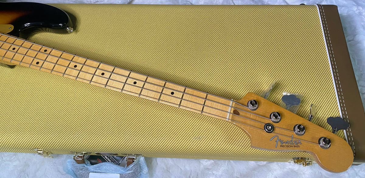 NEW! Fender Custom Shop 1958 Precision Bass NOS Finish - 2-Tone Sunburst - Authorized Dealer - 9.2lbs - G07764