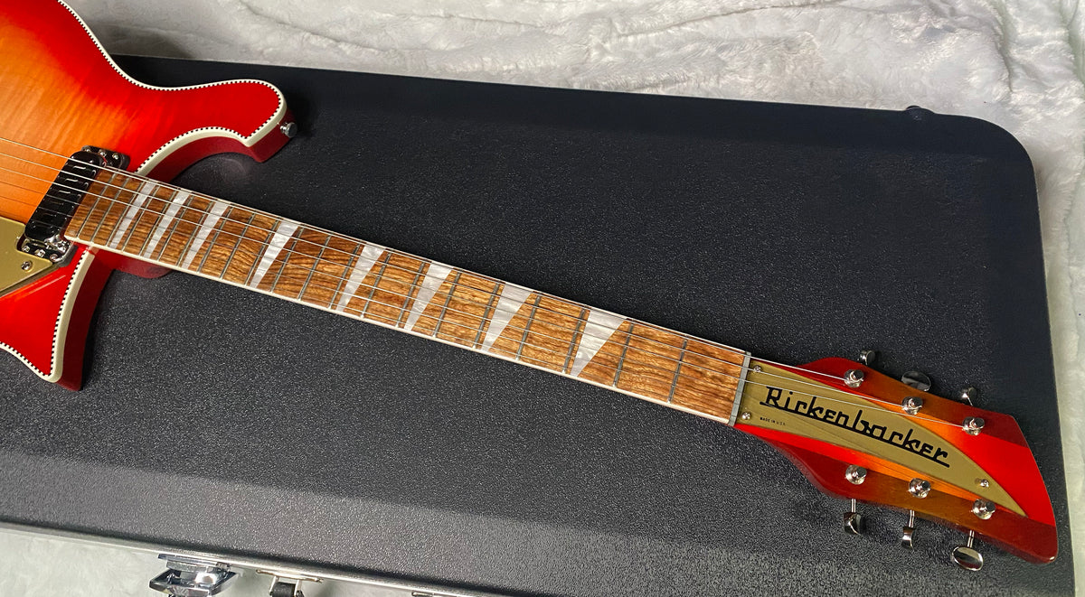 NEW ! Rickenbacker 660 Electric Guitar - Fire Glo - 7.3 lbs - Authorized Dealer - In-Stock! G07774