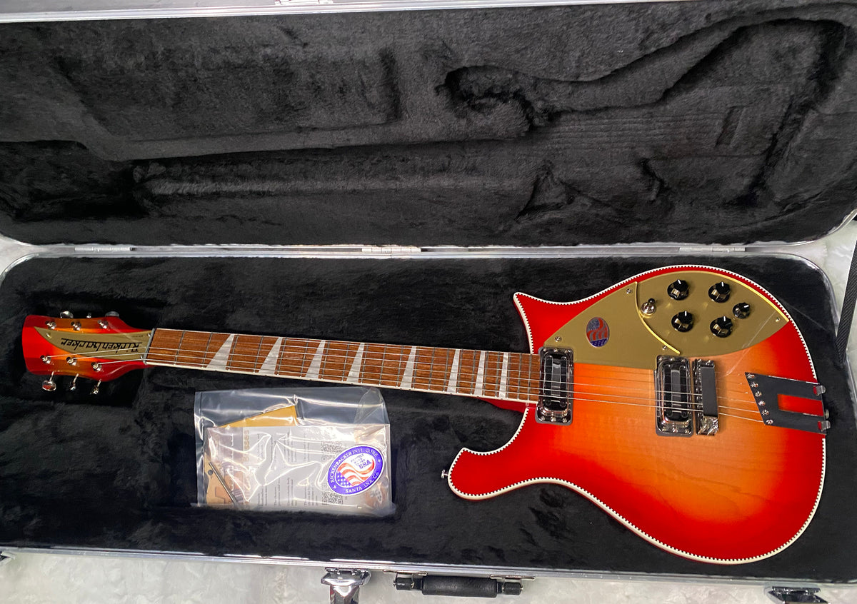 NEW ! Rickenbacker 660 Electric Guitar - Fire Glo - 7.2 lbs - Authorized Dealer - In-Stock! G07779