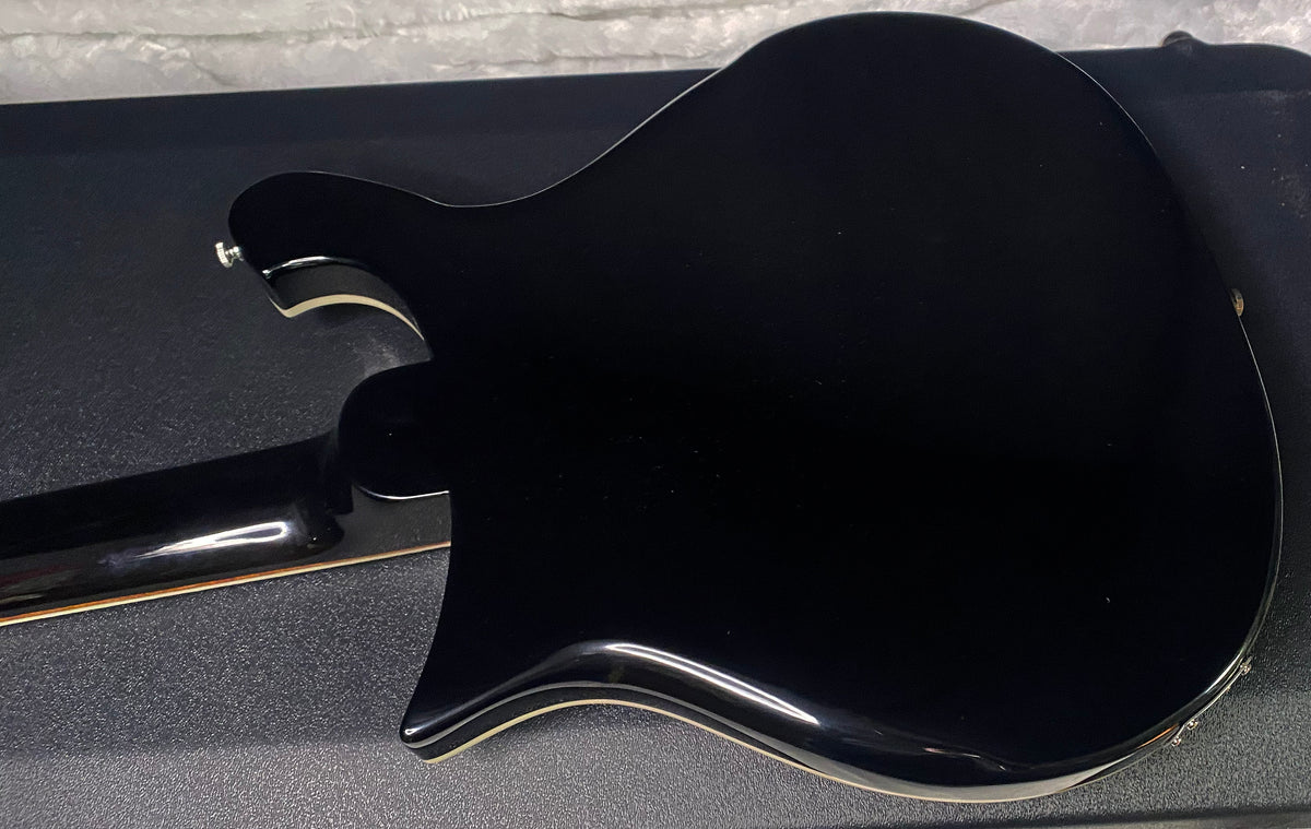 NEW ! Rickenbacker 660 Electric Guitar - Jet Glo - JG Only 7.1lbs - Authorized Dealer - In-Stock! G07778