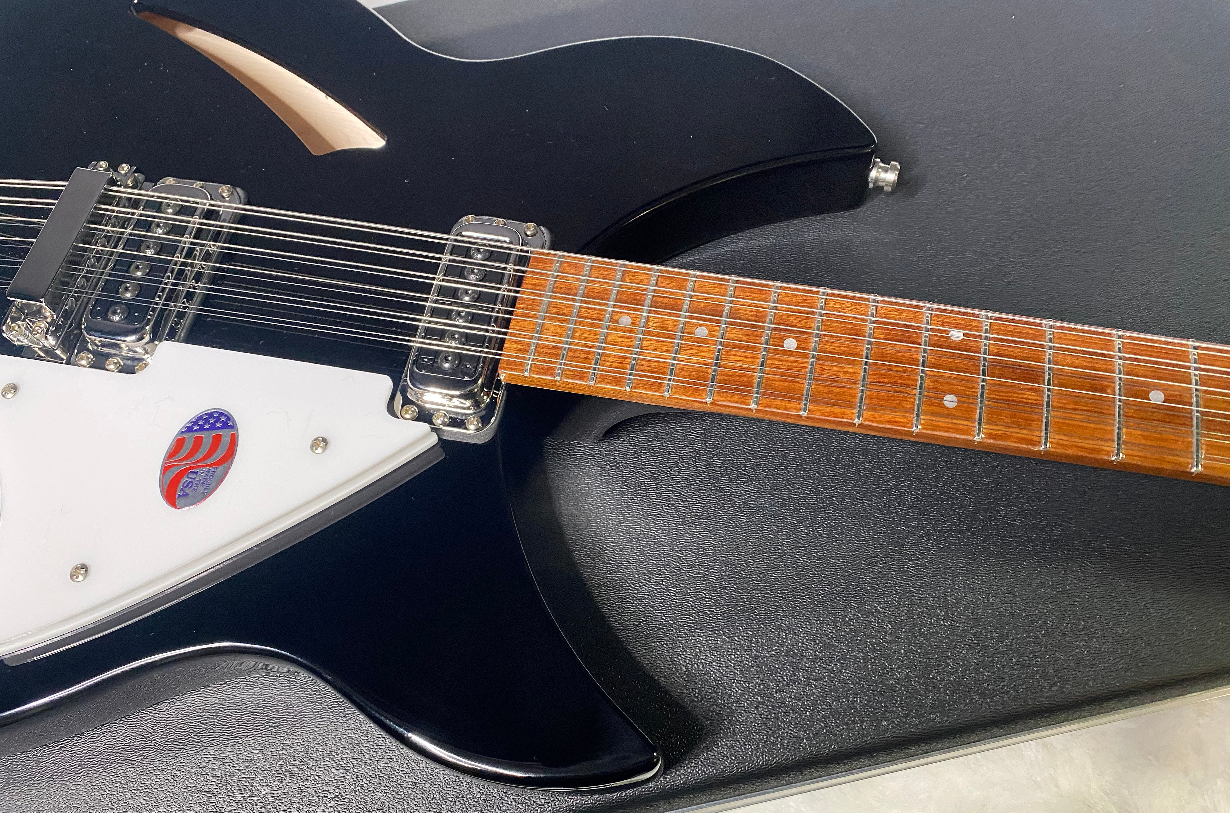 NEW! Rickenbacker 330/12 Jet Glo JG Jetglo - Semi Hollow 12-String Electric Guitar - Authorized Dealer - 8.2 lbs - G07067