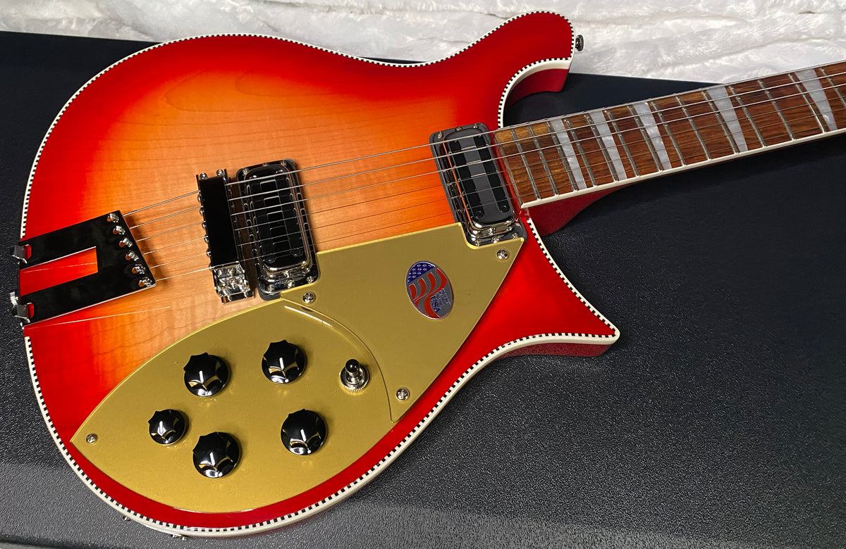 NEW ! Rickenbacker 660 Electric Guitar - Fire Glo - 7.1 lbs - Authorized Dealer - In-Stock! G07776