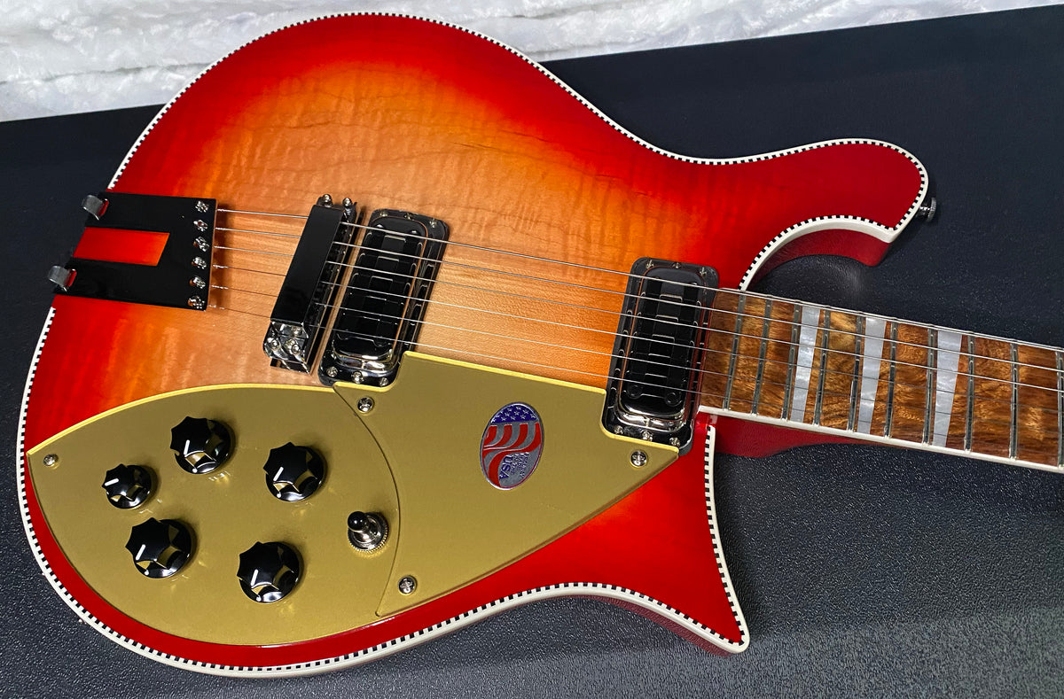 NEW ! Rickenbacker 660 Electric Guitar - Fire Glo - 7.3 lbs - Authorized Dealer - In-Stock! G07773