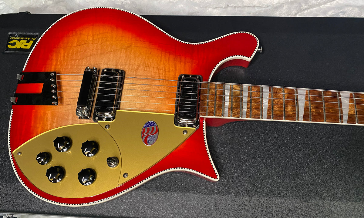 NEW ! Rickenbacker 660 Electric Guitar - Fire Glo - 7.3 lbs - Authorized Dealer - In-Stock! G07773