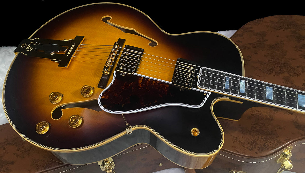 NEW! Gibson Custom 1957 L-5 CES Reissue - 7.8 lbs Vintage Sunburst - Authorized Dealer - G07791