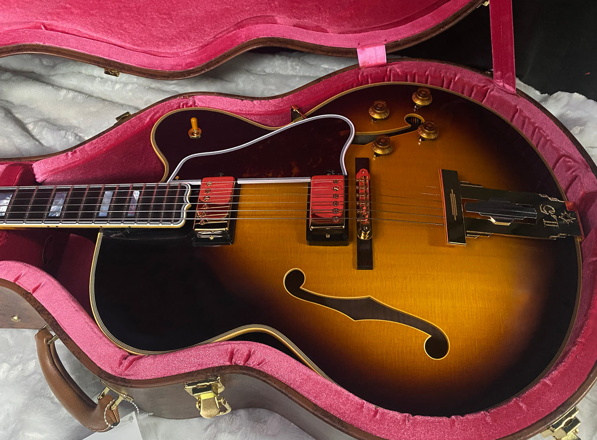 NEW! Gibson Custom 1957 L-5 CES Reissue - 7.8 lbs Vintage Sunburst - Authorized Dealer - G07791