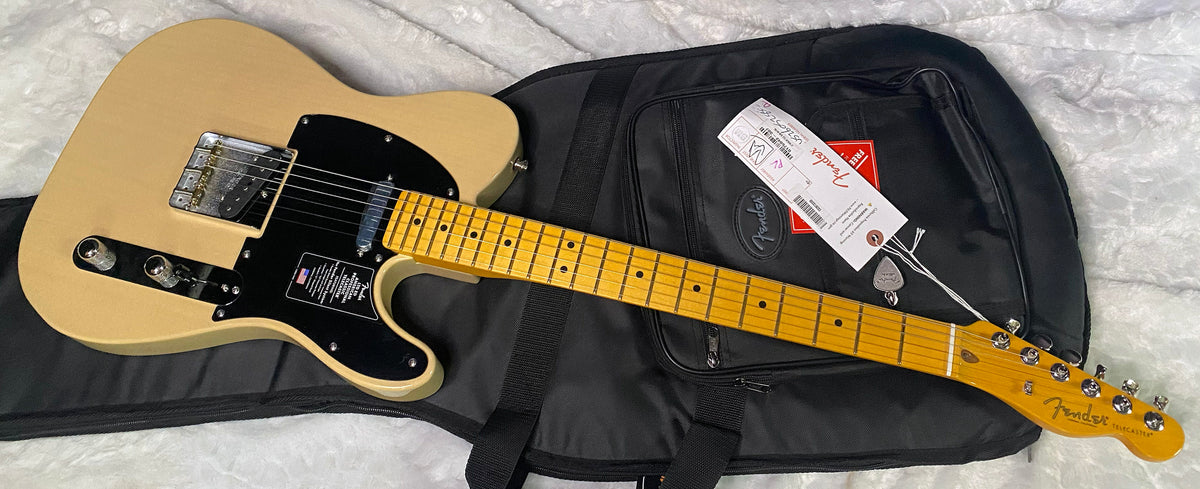 NEW! Fender Limited Edition American Professional Classic Telecaster - Silent System - Vintage Blonde Authorized Dealer - G07781