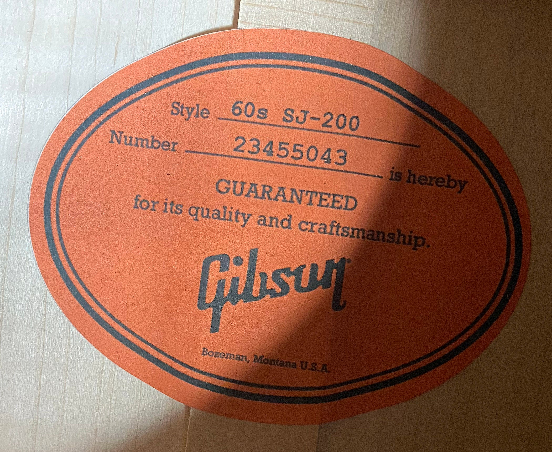 NEW! ! Gibson SJ-200 Original Acoustic Electric - Heritage Cherry Sunburst - Authorized Dealer - 5.2 lbs - G07084