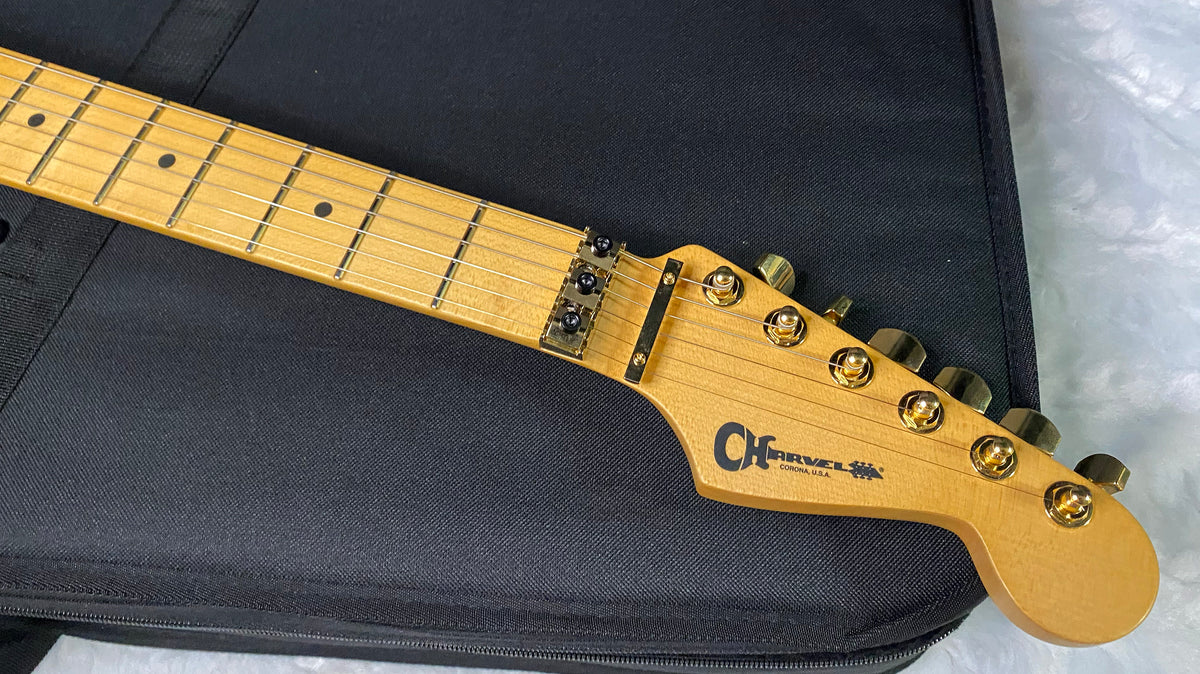 NEW! Charvel American Neo-Classic San Dimas SD1 HH FR - Floyd Rose - Seymour Duncan Pick-UPs - Gloss Black - Authorized Dealer - 8.1 lbs - G07797