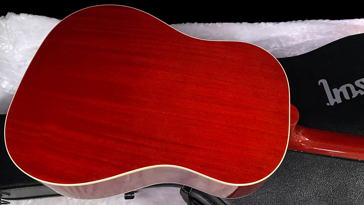 NEW ! Gibson Acoustic J-45 Standard Acoustic Electric Guitar - Natural Gloss Cherry Back - 4.35lbs - Authorized Dealer - G07807