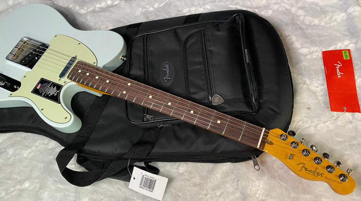 NEW! Fender Limited Edition American Professional Classic Telecaster - ONLY 7.3lbs - Silent System - Sonic Blue - Authorized Dealer - G07799