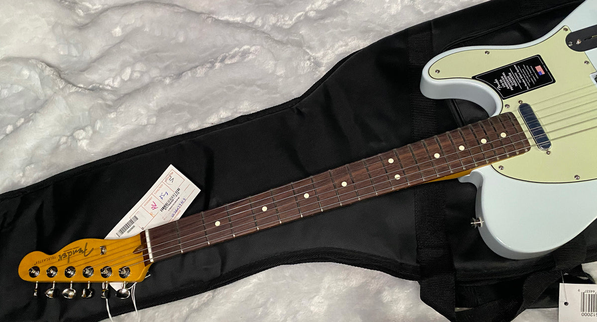 NEW! Fender Limited Edition American Professional Classic Telecaster - ONLY 7.3lbs - Silent System - Sonic Blue - Authorized Dealer - G07799