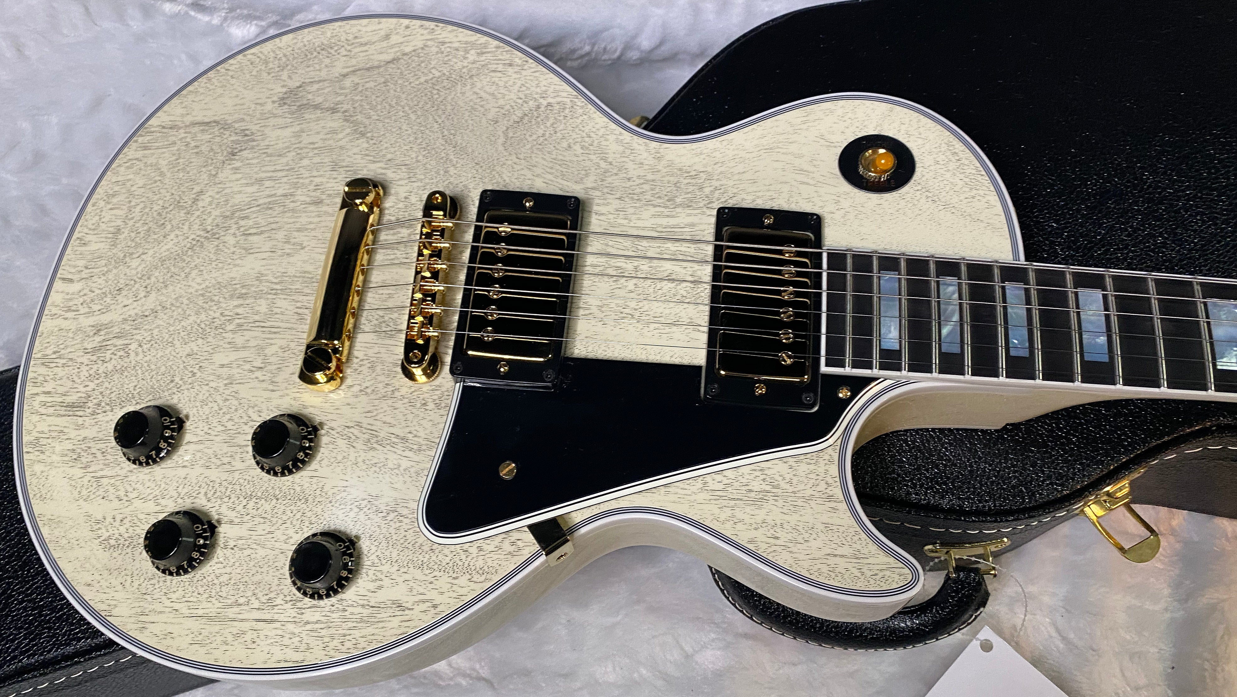 NEW! Gibson Les Paul Custom 1957 Reissue VOS - Custom Ordered in TV White - Custom Shop - 9.75 lbs - Authorized Dealer - G07096