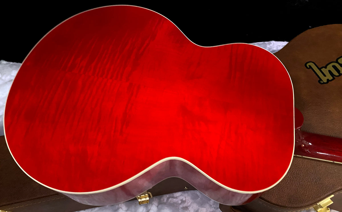 NEW ! Gibson Acoustic Everly Brothers Custom Shop Limited Edition J-180 Acoustic-Electric Guitar - Cherry - Authorized Dealer - 5lbs - G07803