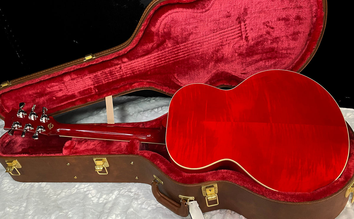 NEW ! Gibson Acoustic Everly Brothers Custom Shop Limited Edition J-180 Acoustic-Electric Guitar - Cherry - Authorized Dealer - 5lbs - G07803