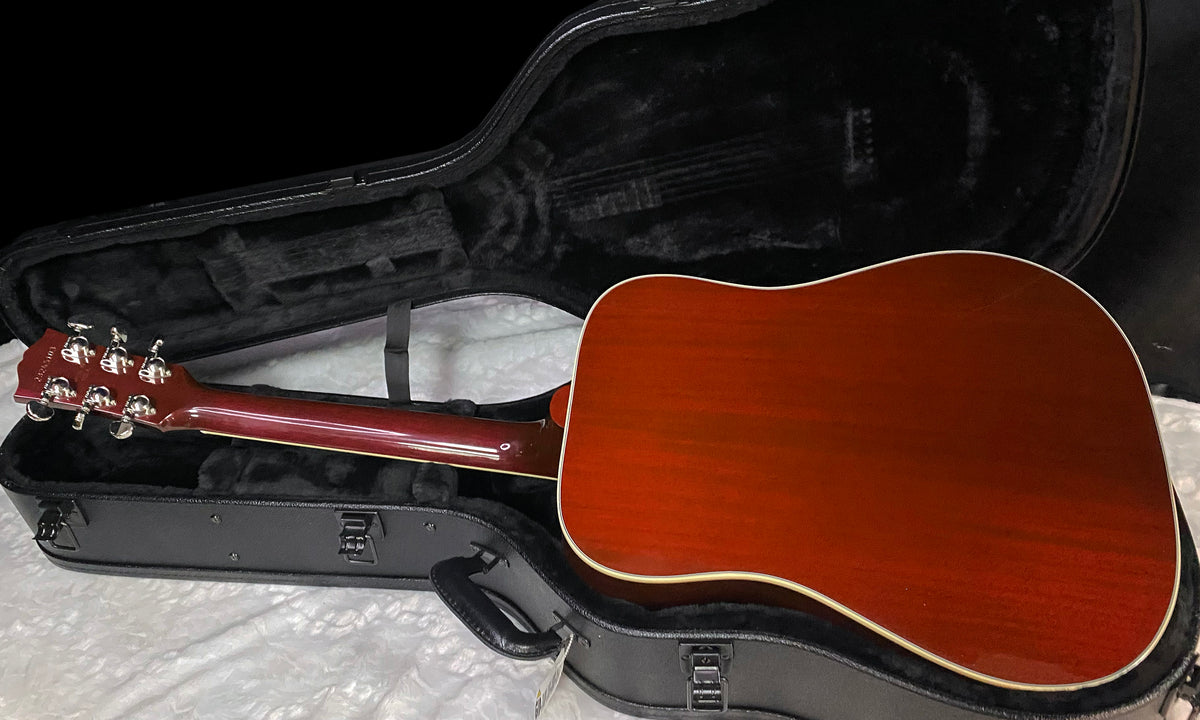 NEW ! Gibson Acoustic Hummingbird Standard Acoustic-Electric Guitar - Wine Red - 4.5lbs - G07804