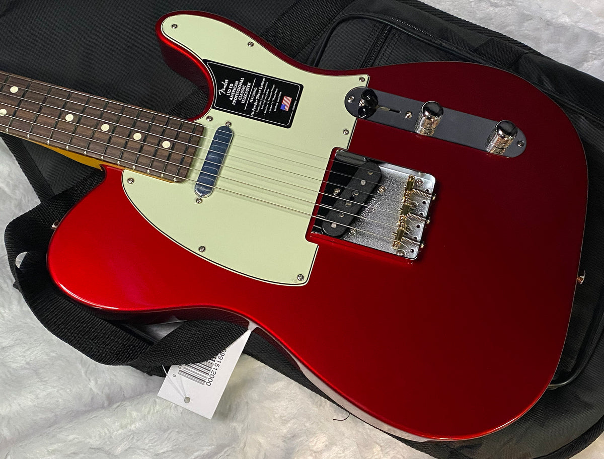 NEW! Fender Limited Edition American Professional Classic Telecaster - ONLY 7.5lbs - Silent System - Candy Apple Red - Authorized Dealer - G07800