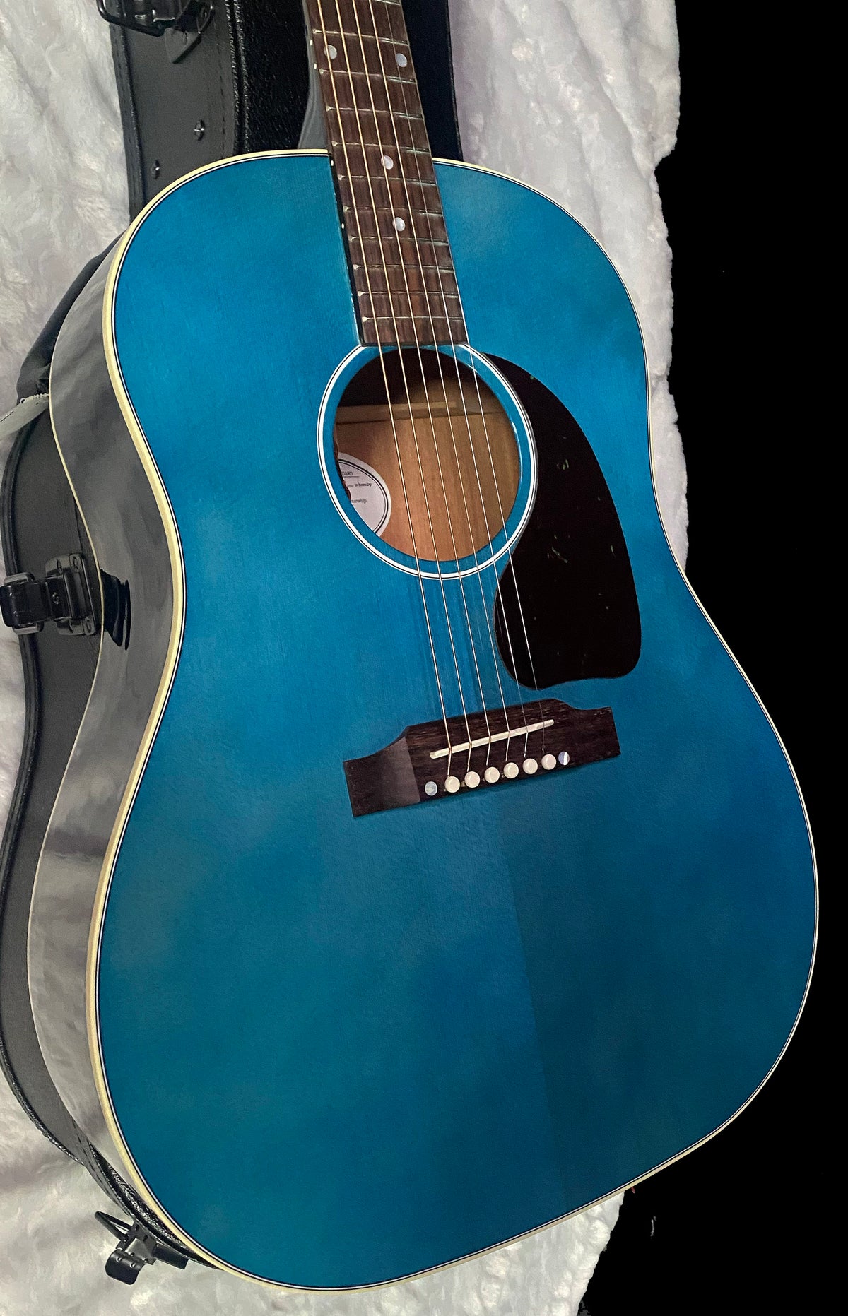 NEW ! Gibson Acoustic J-45 Standard Acoustic Guitar - Bluebonnet Gloss - Authorized Dealer - 4.5lbs - G07815
