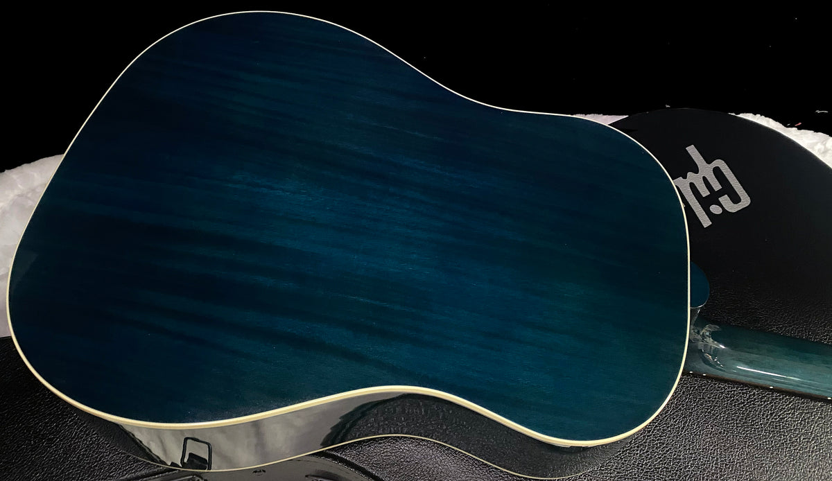 NEW ! Gibson Acoustic J-45 Standard Acoustic Guitar - Bluebonnet Gloss - Authorized Dealer - 4.5lbs - G07815