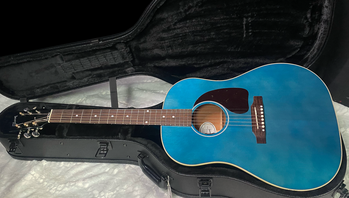 NEW ! Gibson Acoustic J-45 Standard Acoustic Guitar - Bluebonnet Gloss - Authorized Dealer - 4.5lbs - G07815