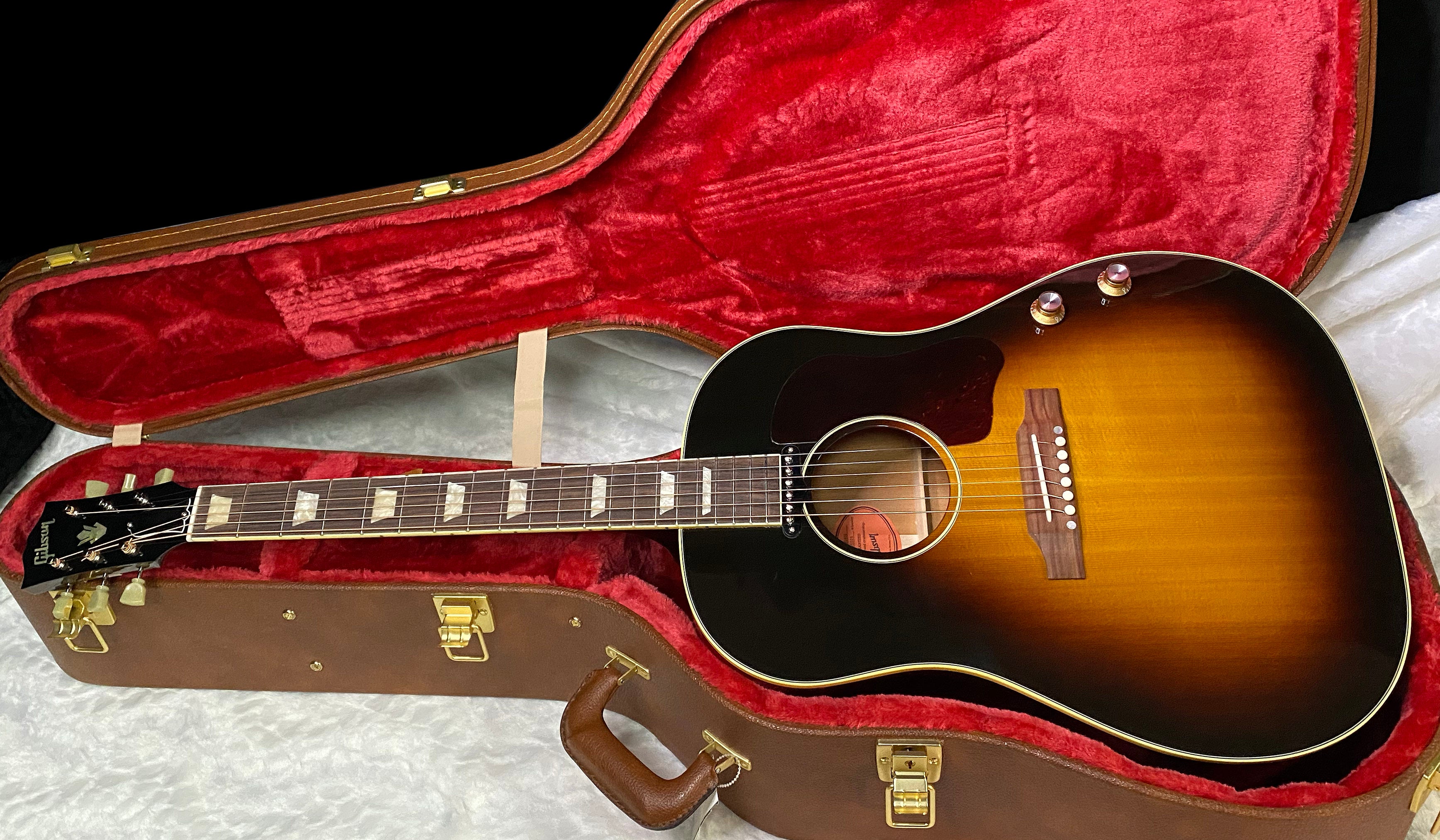 NEW ! Gibson J-160E Original - Vintage Sunburst - 4.4 lbs - Authorized Dealer - In Stock - G06407
