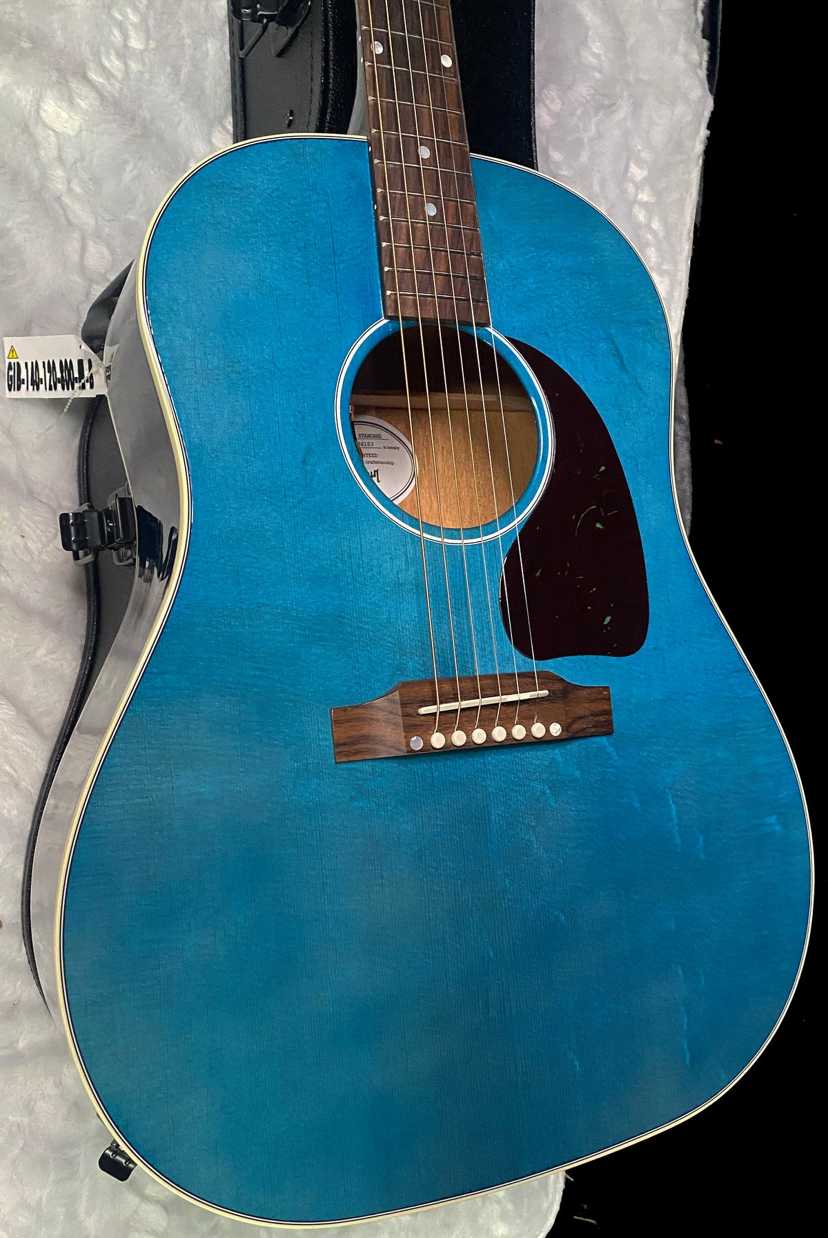 NEW ! Gibson Acoustic J-45 Standard Acoustic Guitar - Bluebonnet Gloss - Authorized Dealer - 4.2lbs - G07820