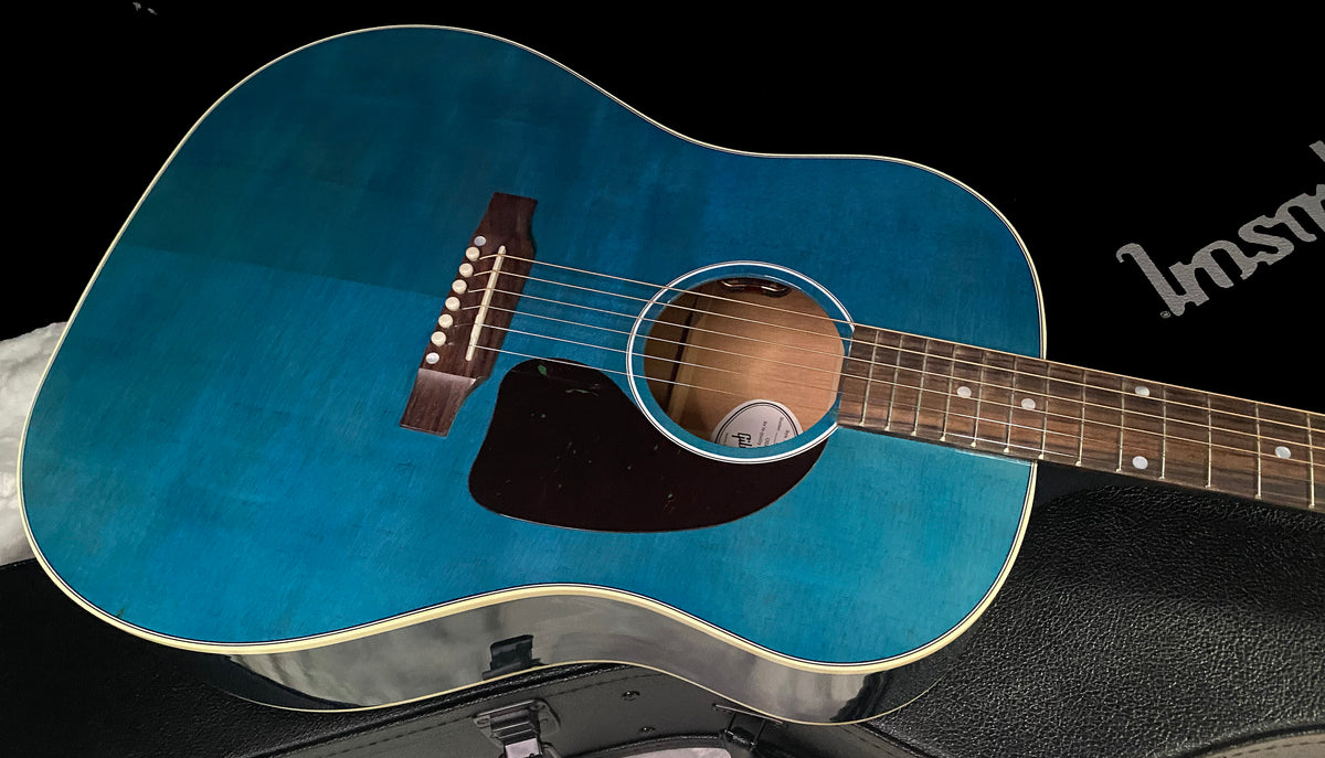 NEW ! Gibson Acoustic J-45 Standard Acoustic Guitar - Bluebonnet Gloss - Authorized Dealer - 4.3lbs - G07819