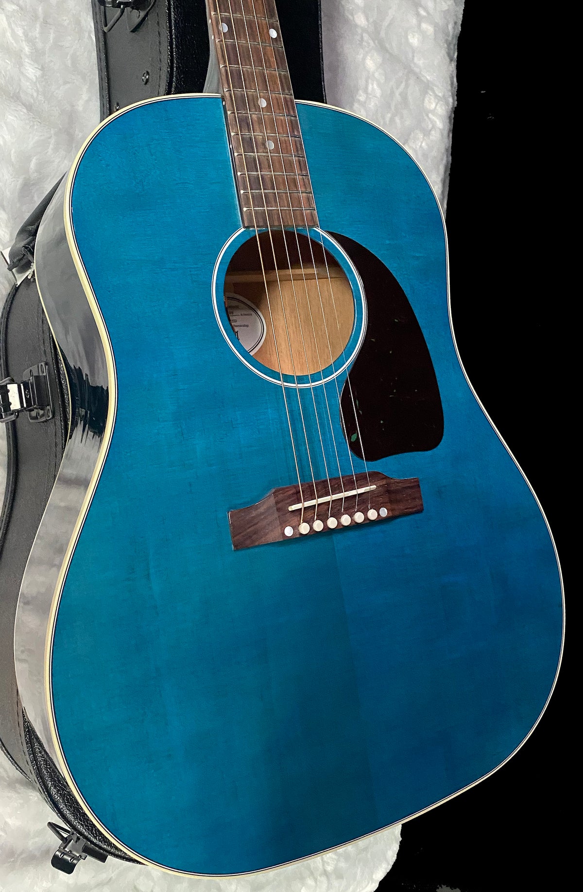 NEW ! Gibson Acoustic J-45 Standard Acoustic Guitar - Bluebonnet Gloss - Authorized Dealer - 4.3lbs - G07819