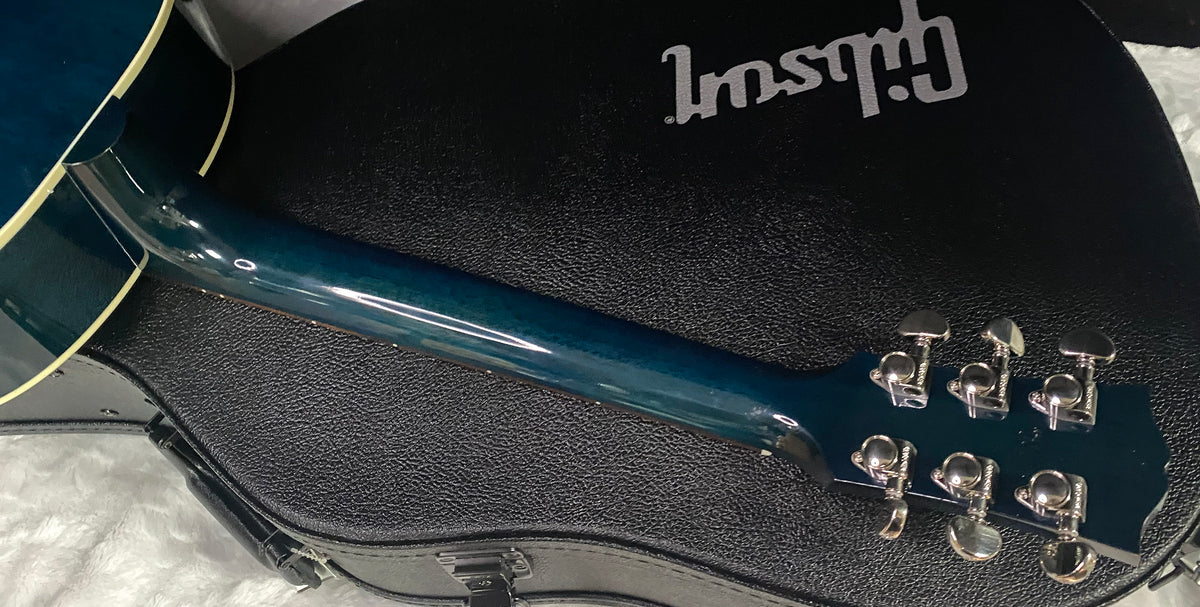 NEW ! Gibson Acoustic J-45 Standard Acoustic Guitar - Bluebonnet Gloss - Authorized Dealer - 4.3lbs - G07819