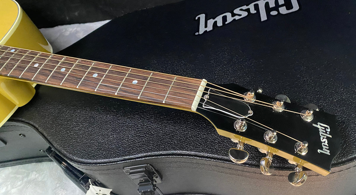 NEW! Gibson Acoustic J-45 All Mahogany Acoustic-Electric Guitar - TV Yellow - Authorized Dealer - 4.65lbs - G07812