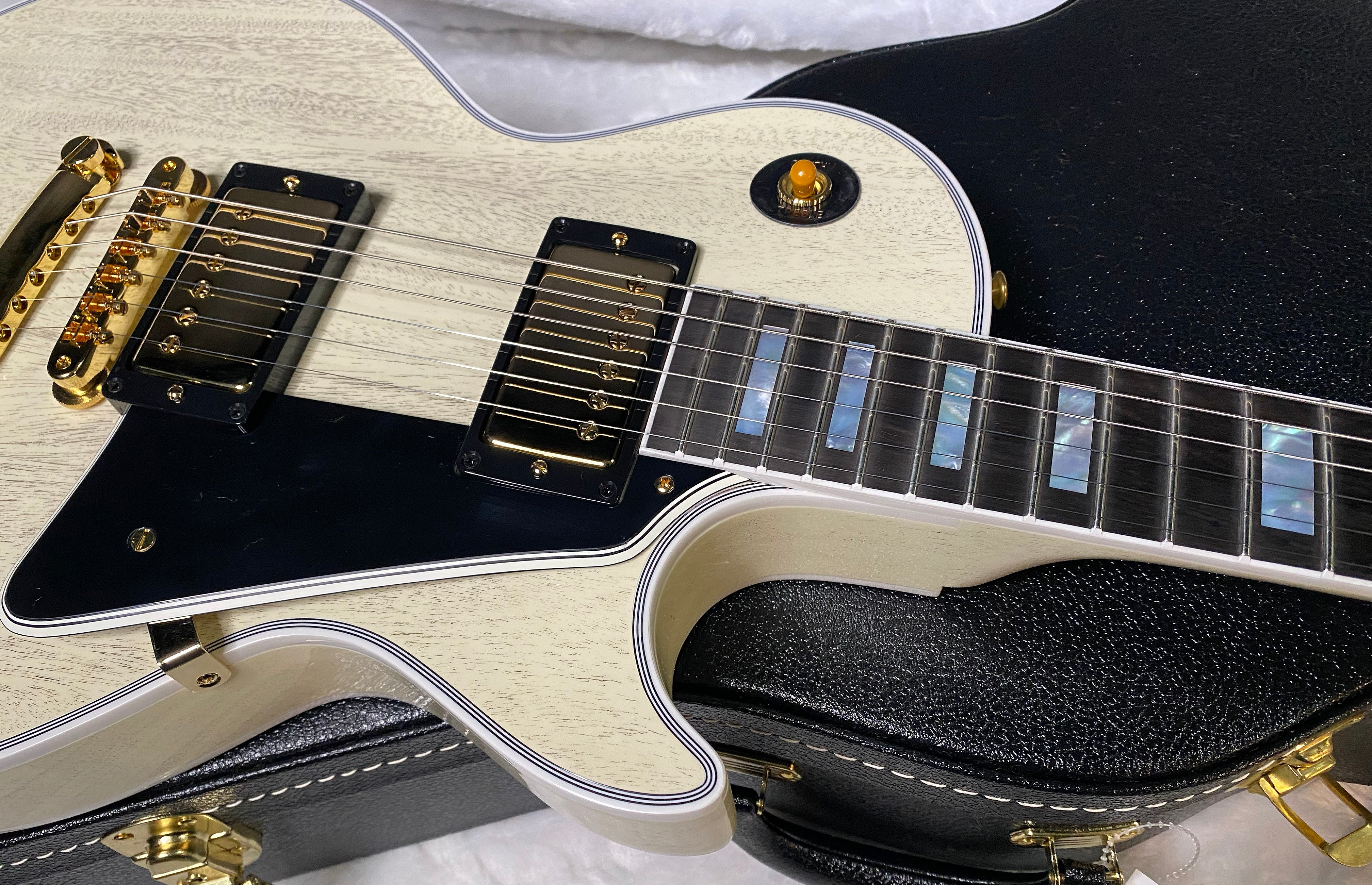 NEW! Gibson Les Paul Custom 1957 Reissue VOS - Custom Ordered in TV White - Custom Shop - 8.9 lbs - Authorized Dealer - G07100
