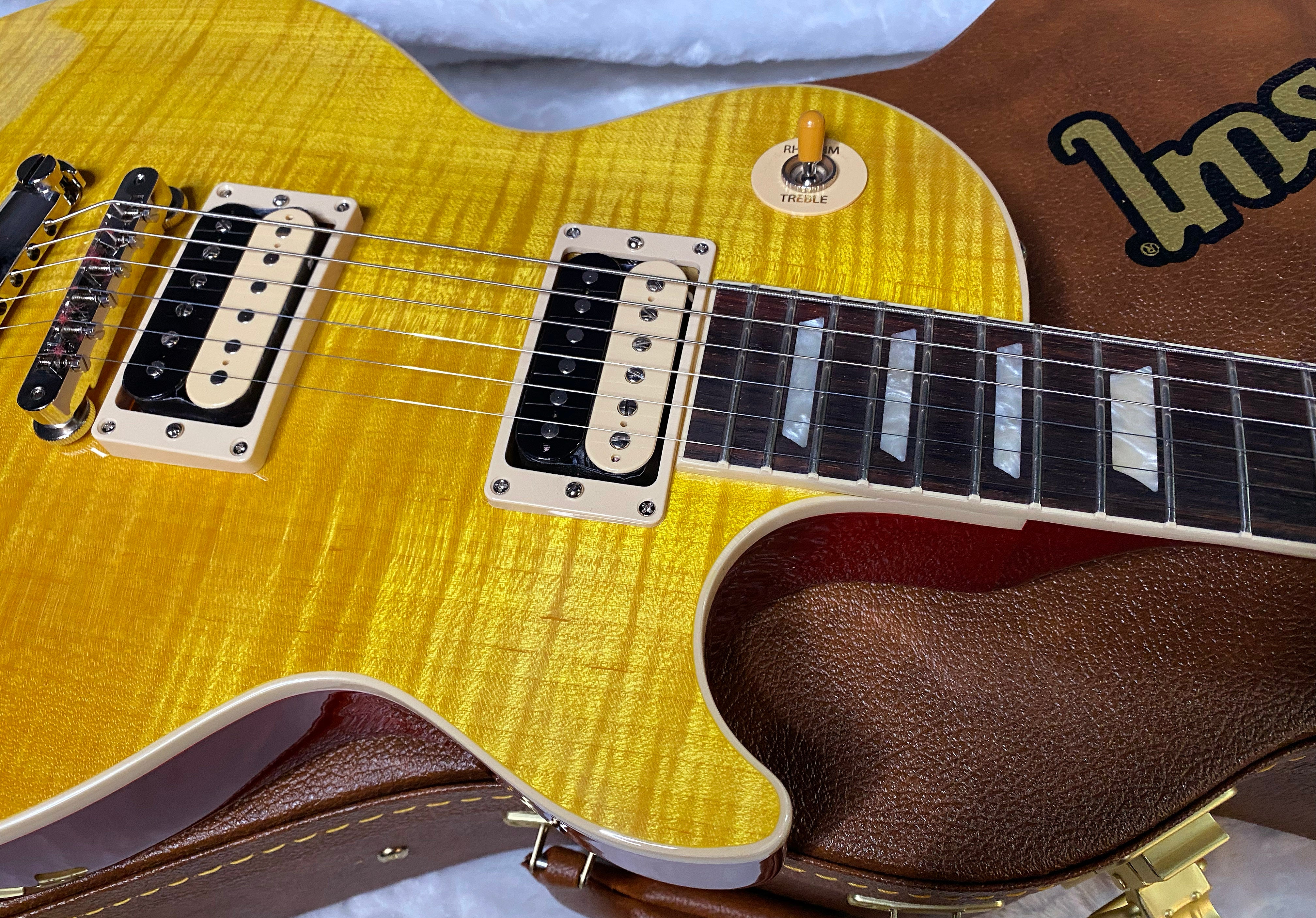 NEW ! Gibson Les Paul Slash - Appetite Burst - Beautiful Flame Top - Authorized Dealer - 9.1lbs - G07094