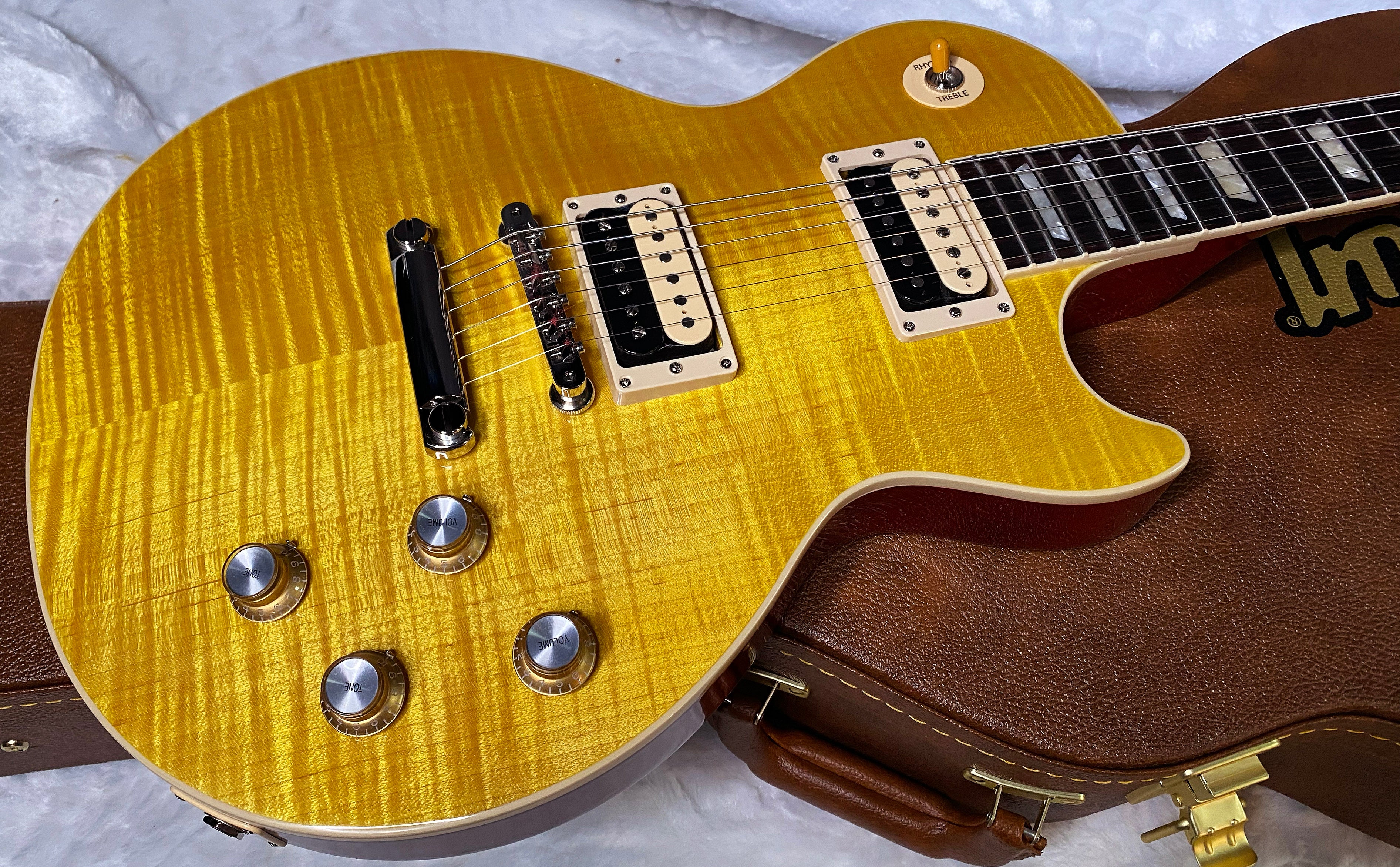 NEW ! Gibson Les Paul Slash - Appetite Burst - Beautiful Flame Top - Authorized Dealer - 9.1lbs - G07094